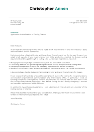 Wow your future employer with this simple cover letter example format. Casting Director Cover Letter Example Kickresume