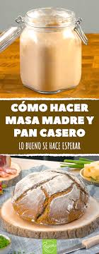 Como Hacer Masa Madre Y Pan Casero Pan Casero Recetas De Comida Pan Casero Receta
