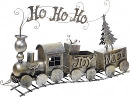 Metal Ho Ho Ho Train Christmas Train Train Decor Toy Train