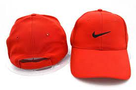 Mens Nike Stock Basic Stock Logo Embroidery Heritage Dri Fit Retro Velcro Back Hat Adjustable Snapback Cap Red Mulheres
