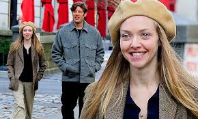 Amanda seyfried & james norton lift netflix supernatural thriller. Amanda Seyfried Flashes Mega Smile As She And James Norton Film Horror Movie Things Heard And Seen Daily Mail Online