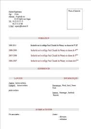 Ces stages lui permettront de valider son diplômes. Exemple Cv Stage Cv Anonyme Resep Kuini