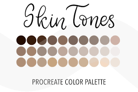 Similar design products to skin tones procreate color palette. Skin Tones Color Palettes For Procreate 30 Color Swatches 1096391 Procreate Design Bundles