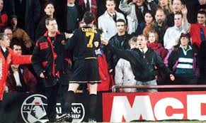.eric cantona movie, eric cantona goals, eric cantona kung fu kick, man utd shirt, man united shirt, eric cantona film, eric cantona kung fu, eric cantona movies, eric cantona wiki. January 25 1995 Eric Cantona Kung Fu Kicked A Fan In One Of The Most Infamous Incidents In Premier League History Vintage News Daily