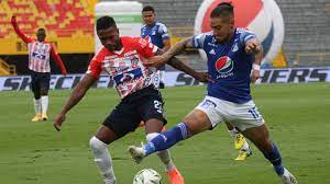 Millonarios busca dar vuelta al marcador en el partido de vuelta de la semifinales de la liga betplay enfrentando al junior de barranquilla en el estadio el campín de bogotá. Millonarios 2 0 Junior Resumen Resultado Y Goles As Colombia