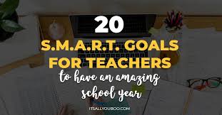 Do not sell yourself short. 20 Smart Goals For Teachers To Have An Amazing School Year