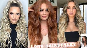Layers in hair bring volume, make thin locks look fuller, and are really a stylish way to trim your long tresses. Fall 2020 Winter 2021 Long Hair Ideas Youtube