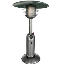 While heater is hot to touch. Paramount Table Top Patio Heater Stainless Steel 38 Rona