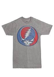 What other artist can you think of. Grateful Dead Steal Your Face Lightning Skull T Shirt Newbury Comics