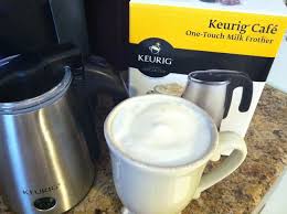 Keurig Cafe One Touch Milk Frother Keurig Recipes Milk Frother Keurig