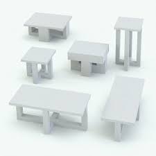 Modern coffee tables are the result of exploration and designing and quite interestingly they have added real time difference to the low coffee table design by roberto barbieri. Picnic Table 3d Model Modern Coffee Table Get A Subscription