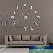 Purchase yourself a bunch of chiropractic wall decals from zazzle! Weightlifting Fitness Room Wall Decor Diy Giant Wall Clock Mirror Effect Powerlifting Frameless Large Clock Gym Watch Wall Clock For Kitchen Wall Clock For Living Room From Summerfunny 53 38 Dhgate Com