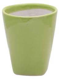 Bulk Wholesale Neon Green Ceramic Planter Flower Pot Outdoor Patio Garden Decor Patio Pots Plant Pot Decoration Flower Pots Outdoor