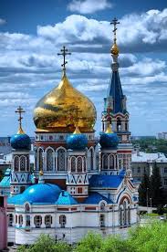 The Dormition Cathedral In Omsk Sobory Religioznaya Arhitektura Arhitektura
