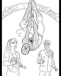 Also, the superhero can easily crawl through buildings and remain unnoticed. Original Spiderman Coloring Sheet For Boys Topcoloringpages Net