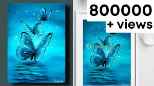 This fingerpaint butterfly craft activity and butterfly printable is sure to get your toddler laughing and exploring their senses. Easy Acrylic How To Paint Butterfly