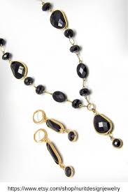 Black And Gold Jewelry Set Black Onyx Jewelry Set For Women Onyx Necklace Onyx Dangle Earrings Black Onyx Gemstones Jewelry Black Onyx Gemstones And Gold Filled Black Onyx Jewelry Onyx Jewelry Gold Jewelry Sets