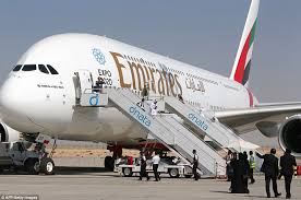 Emirates New Airbus A380 Has A Capacity Of 615 Passengers