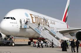 emirates new airbus a380 has a capacity of 615 passengers