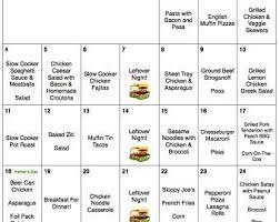 June 2017 Meal Plan Weekly Grocery List With Recipes Budget Menu Plan Monthly Menu Grocery List Monthly Meal Planning Menu Planning Thanksgiving Menu