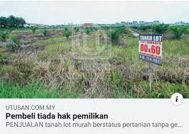 Maksudnya tuan tanah mempunyai pegangan hakmilik ke atas. Buletin Istiqomah Pembeli Tiada Hak Pemilikan Penjualan Tanah Lot Murah Berstatus Pertanian Tanpa Geran Pegangan Individu Atau Lot Lidi Merupakan Satu Cara Individu Termasuk Syarikat Memanipulasi Proses Jual Beli Tanah Demi