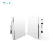 Click To Buy New Arrival Xiaomi Aqara Smart Light Switch Zigbee Version Smart Three Way Switches Mi App Remote Contro App Remote Zigbee Smart Lighting