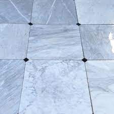 Flat rate shipping · safe, quality products · schedule virtual visit Old Carrara Marble Floor Tiles 74 X 74 Cm With Cabochons Piet Jonker