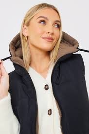 Piumino Lungo Springfield Polyestere Riciclato Eco Gilet Imbottito  Springfield Donna