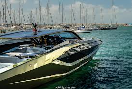 Automobili lamborghini and the italian sea group present the worldwide premiere of 'tecnomar for lamborghini 63', the tecnomar fleet's new motor yacht available in a limited edition in reference to. Tecnomar For Lamborghini 63 Motoryacht First View Superyacht News