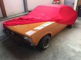 The opel kadett is a small family car produced by the german automobile manufacturer opel from 1936 until 1940 and then from 1962 until 1991. Car Cover Satin Red Fur Opel Kadett C Coupe