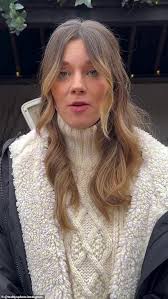 Ed Sheeran larks around with Bridgerton's Claudia Jessie in snaps from his  new Christmas music video