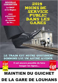La sncf peut donc connaître, plusieurs fois par an, des grèves qui entrainent le retard, voire la suppression de certains trains. Pour Le Maintien Du Guichet De Gare A Louhans Union Locale Cgt Du Louhannais
