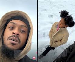 A Detroit man decided to walk a barefoot 6-year-old girl to school after  witnessing her wandering in the cold wind alone 🙏🏾🥹💔 #cc