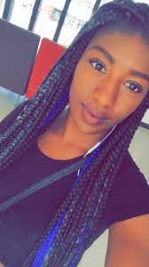 Multi Colored Blue Gray Black Brown Box Braids Brown Box Braids Black And Brown Box Braids Natural Hair Styles