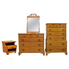 Maybe you would like to learn more about one of these? Beals Maine Rock Maple 4 Piece Bedroom Set Dresser Chest Mirror Nightstand At 1stdibs