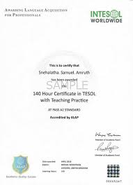 Here's where you can score a free tefl certification or scholarship! Tefl Course In Pune Tefl Certification Courses Intesol India