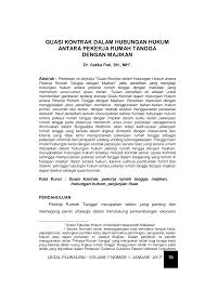 Maybe you would like to learn more about one of these? Https Adoc Tips Download Quasi Kontrak Dalam Hubungan Hukum Antara Pekerja Rumah Tang Html
