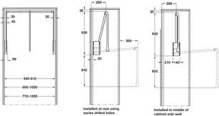 Minimum height required for fitting: Pull Down Wardrobe Rail For Internal Wardrobe Width 600 1000 Mm 2004 Hafele U K Shop
