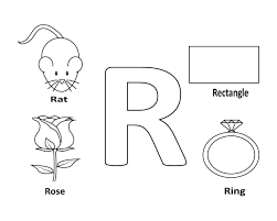 Coloring Pages With Things That Start With R Coloriage A Imprimer Coloriage Gratuit Coloriage