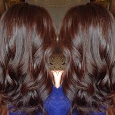 Caramel hair color, light brown hair color, dark brown hair color, brunette hair color, copper hair color or chestnut hair color is the way to go. Chocolate Warm Brown Hair Color Curled Ig Ashleymichellebeauty Brunette Hair Color Mocha Hair Rich Brown Hair