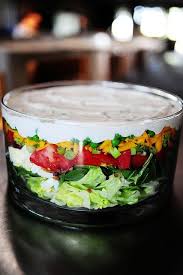Layered Salad The Pioneer Woman Cooks Ree Drummond Layered Salad Recipes Layered Salad Seven Layer Salad