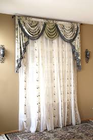 For one, its single swag has a pointed tip that has been adorned with a single tassel. Appalachian Spring Classic Overlapping Swag Valance Curtains Curtain Designs For Bedroom Curtains Curtain Designs