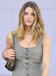 Both wore black tops and sunglasses. Ashley Greene Shows Off Her Slender Physique In Sleeveless Jumpsuit Daily Mail Online