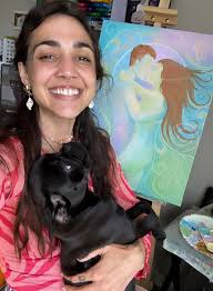 Paintings created for wedding celebrations and memories