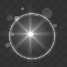 Dispersed Ring Radiation White Light Effect White Glow Dynamic Glare Lens Flare In 2021 White Light Garden Pots Light Effect