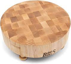 Check spelling or type a new query. Amazon Com John Boos Block Mpl121203r Mtbf Raised Maple Wood Round End Grain Chopping Block With Tapered Feet 12 Inches X 12 Inches X 3 Inches Kitchen Dining