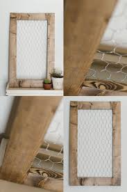 How to install picture frame wire step 1. Frame With Chicken Wire Farmhouse Living Room Decor Nursery Etsy Chicken Wire Frame Nursery Decor Wall Art Jewelry Holder Wall