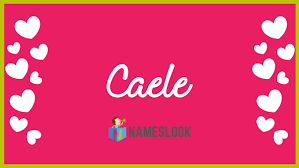 Between 1930 and 2019 there were 52 births of caele in the countries below, which represents an average of 1 birth of children bearing the first name caele per year on average throughout this period. Caele Meaning Pronunciation Origin And Numerology Nameslook