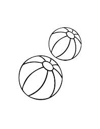 Ball colouring pages for toddlers. Two Balls Toys Coloring Pages Best Place To Color Coloring Pages Color Ball