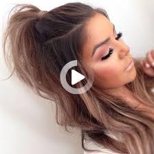 Quick And Easy Hairstyles For University Easy Hairstyles Hair Styles Cute Hairstyles